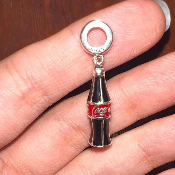 NWOT CocaCola Bottle Silver Charm - Picture 2 of 8